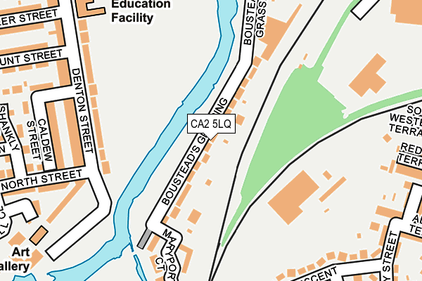 CA2 5LQ map - OS OpenMap – Local (Ordnance Survey)