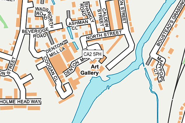 CA2 5PH map - OS OpenMap – Local (Ordnance Survey)