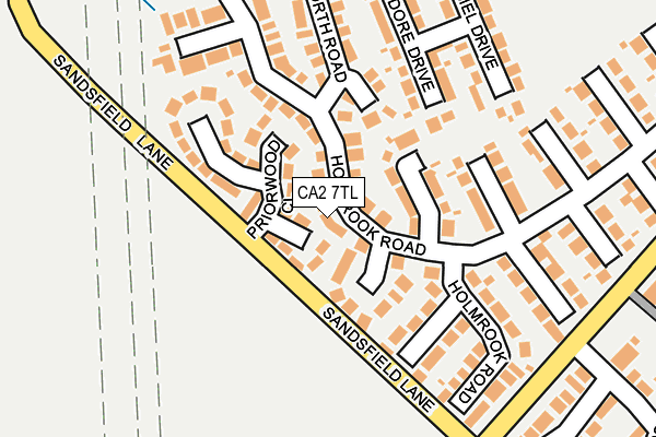 CA2 7TL map - OS OpenMap – Local (Ordnance Survey)