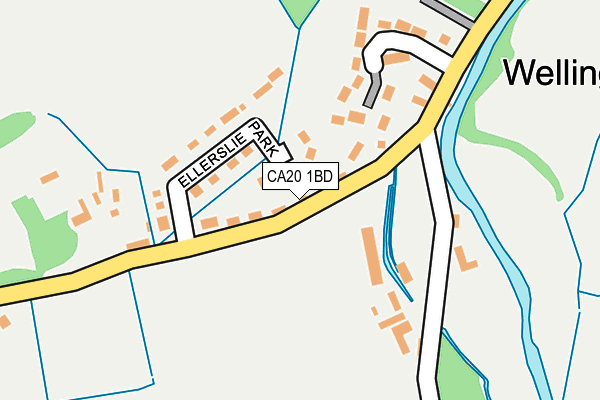 CA20 1BD map - OS OpenMap – Local (Ordnance Survey)