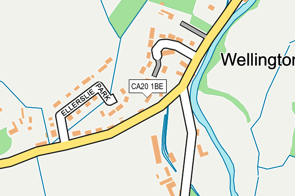 CA20 1BE map - OS OpenMap – Local (Ordnance Survey)