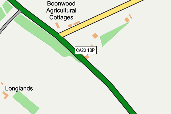 CA20 1BP map - OS OpenMap – Local (Ordnance Survey)