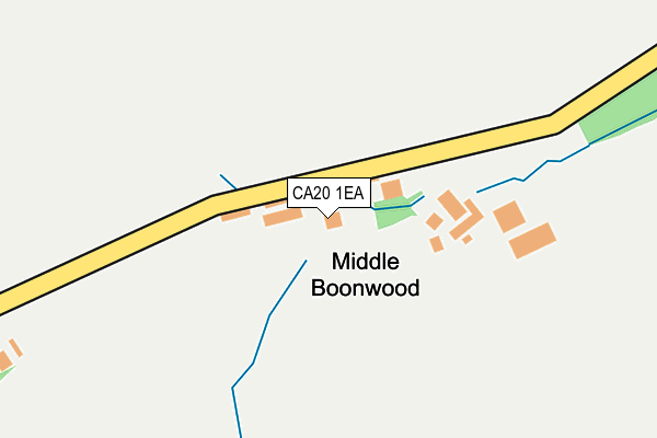 CA20 1EA map - OS OpenMap – Local (Ordnance Survey)