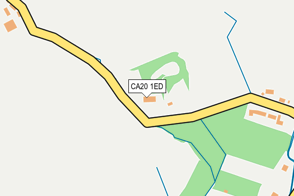 CA20 1ED map - OS OpenMap – Local (Ordnance Survey)