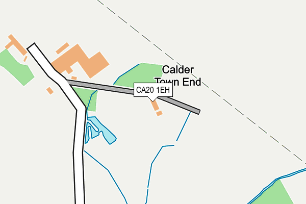 CA20 1EH map - OS OpenMap – Local (Ordnance Survey)