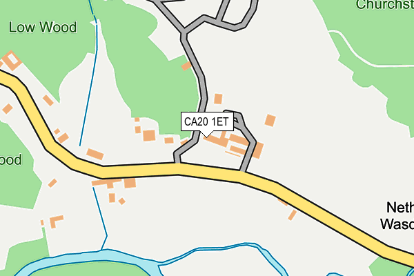 CA20 1ET map - OS OpenMap – Local (Ordnance Survey)