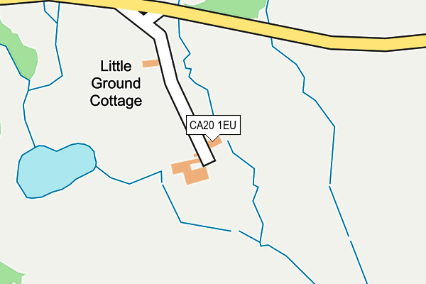 CA20 1EU map - OS OpenMap – Local (Ordnance Survey)