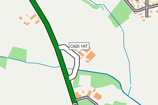 CA20 1HT map - OS OpenMap – Local (Ordnance Survey)