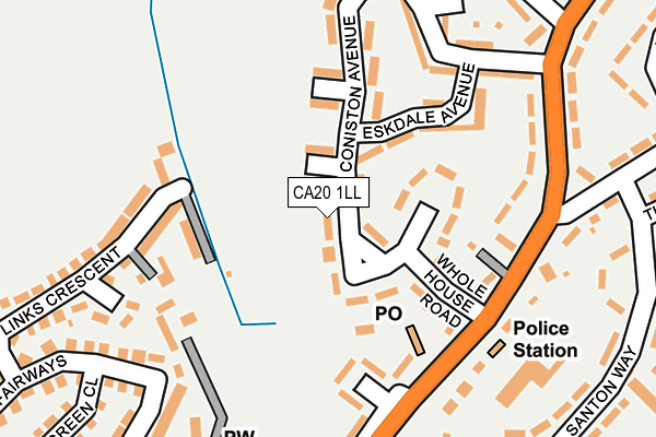 CA20 1LL map - OS OpenMap – Local (Ordnance Survey)