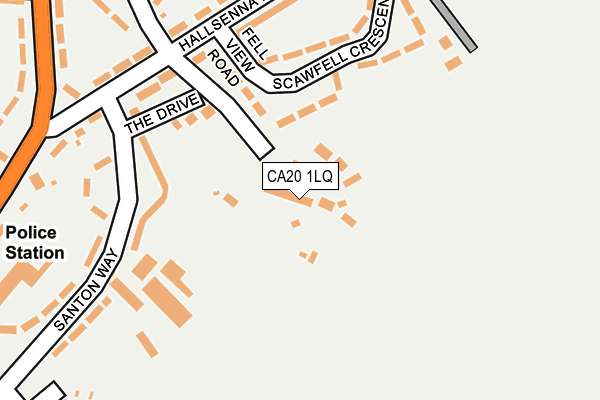 CA20 1LQ map - OS OpenMap – Local (Ordnance Survey)