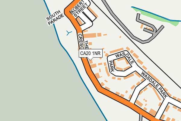 CA20 1NR map - OS OpenMap – Local (Ordnance Survey)