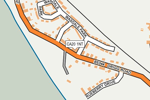 CA20 1NT map - OS OpenMap – Local (Ordnance Survey)