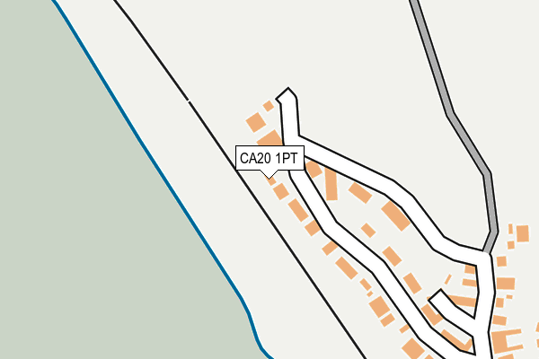 CA20 1PT map - OS OpenMap – Local (Ordnance Survey)