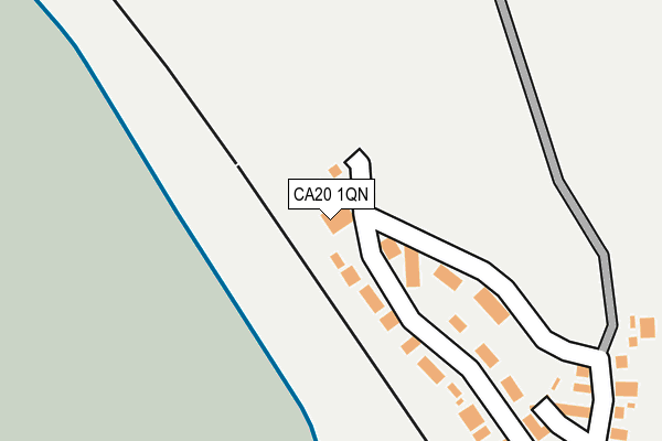 CA20 1QN map - OS OpenMap – Local (Ordnance Survey)