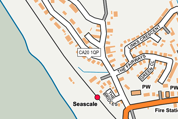 CA20 1QP map - OS OpenMap – Local (Ordnance Survey)