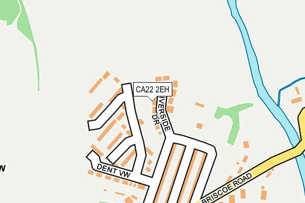 CA22 2EH map - OS OpenMap – Local (Ordnance Survey)
