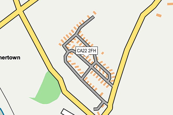 CA22 2FH map - OS OpenMap – Local (Ordnance Survey)