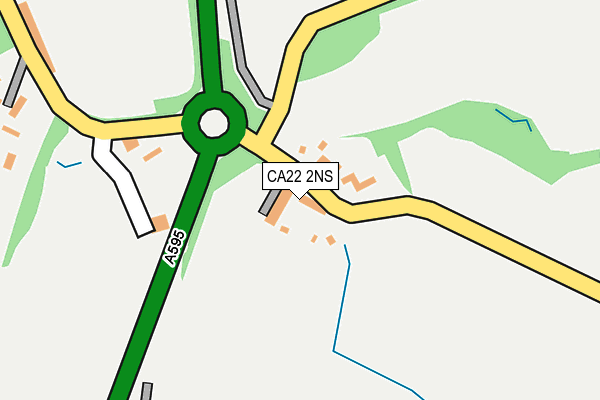 CA22 2NS map - OS OpenMap – Local (Ordnance Survey)