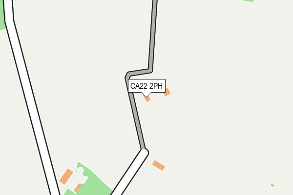 CA22 2PH map - OS OpenMap – Local (Ordnance Survey)
