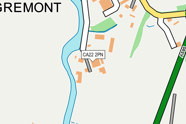 CA22 2PN map - OS OpenMap – Local (Ordnance Survey)