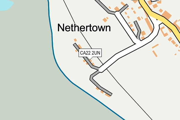 CA22 2UN map - OS OpenMap – Local (Ordnance Survey)