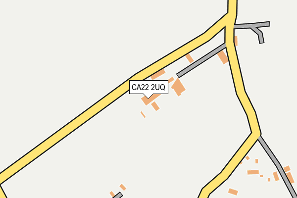 CA22 2UQ map - OS OpenMap – Local (Ordnance Survey)