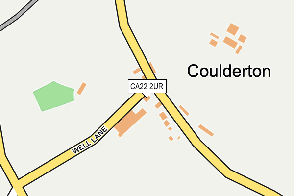 CA22 2UR map - OS OpenMap – Local (Ordnance Survey)