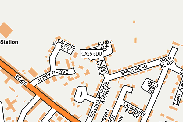 CA25 5DU map - OS OpenMap – Local (Ordnance Survey)