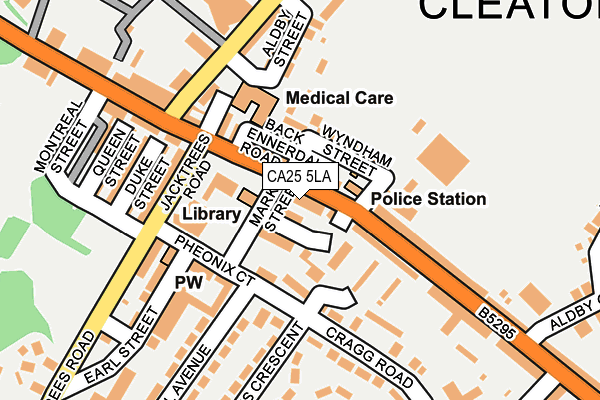 Map of KEBAB HOUSE CM LTD at local scale
