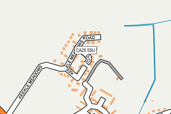 CA25 5SU map - OS OpenMap – Local (Ordnance Survey)