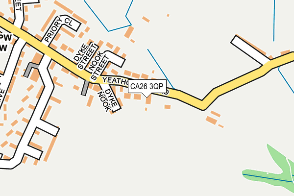 CA26 3QP map - OS OpenMap – Local (Ordnance Survey)