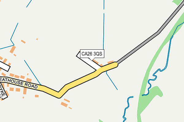 CA26 3QS map - OS OpenMap – Local (Ordnance Survey)