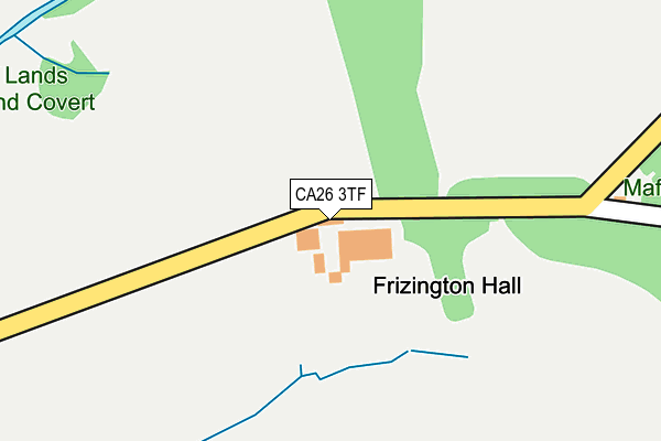 CA26 3TF map - OS OpenMap – Local (Ordnance Survey)