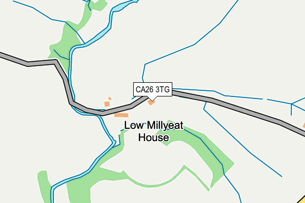 CA26 3TG map - OS OpenMap – Local (Ordnance Survey)