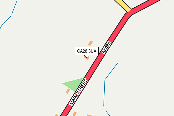 CA26 3UA map - OS OpenMap – Local (Ordnance Survey)