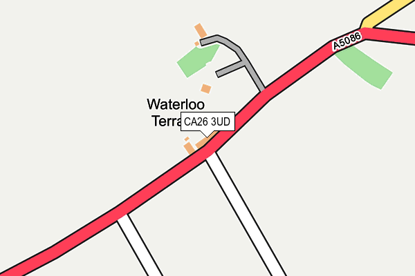 CA26 3UD map - OS OpenMap – Local (Ordnance Survey)