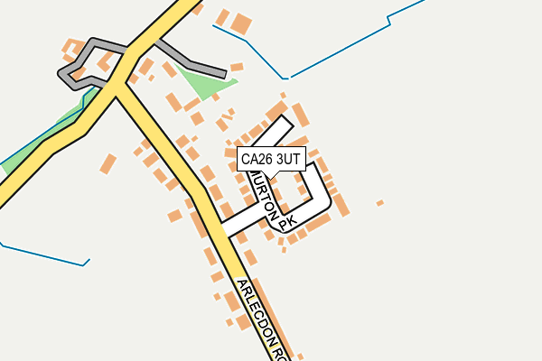 CA26 3UT map - OS OpenMap – Local (Ordnance Survey)