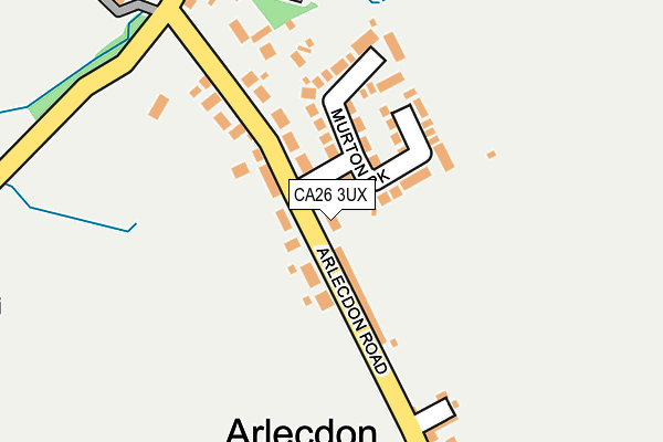 CA26 3UX map - OS OpenMap – Local (Ordnance Survey)