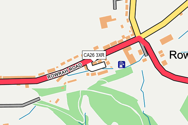 CA26 3XR map - OS OpenMap – Local (Ordnance Survey)