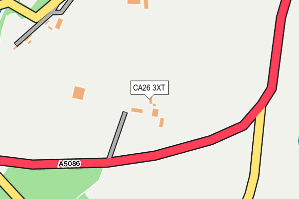 CA26 3XT map - OS OpenMap – Local (Ordnance Survey)