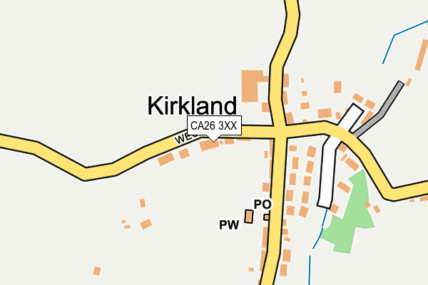 CA26 3XX map - OS OpenMap – Local (Ordnance Survey)