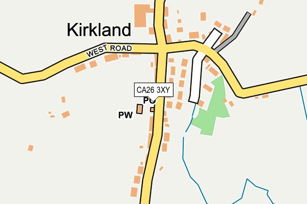 CA26 3XY map - OS OpenMap – Local (Ordnance Survey)