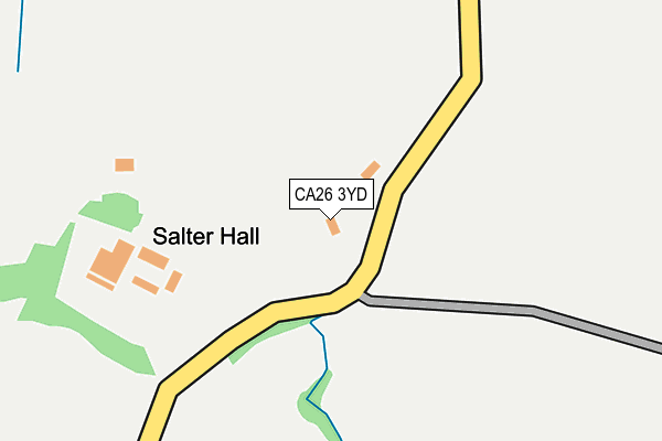 CA26 3YD map - OS OpenMap – Local (Ordnance Survey)