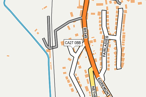 CA27 0BB map - OS OpenMap – Local (Ordnance Survey)