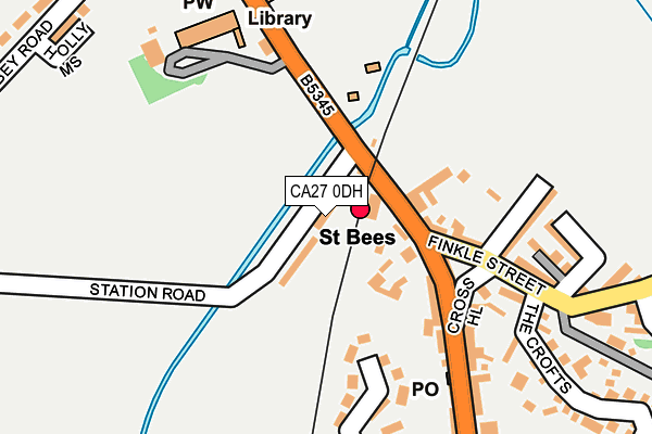 CA27 0DH map - OS OpenMap – Local (Ordnance Survey)