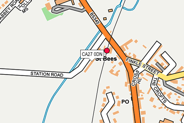 CA27 0DN map - OS OpenMap – Local (Ordnance Survey)