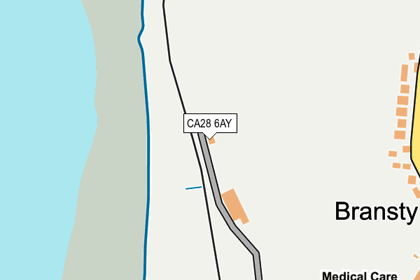 CA28 6AY map - OS OpenMap – Local (Ordnance Survey)