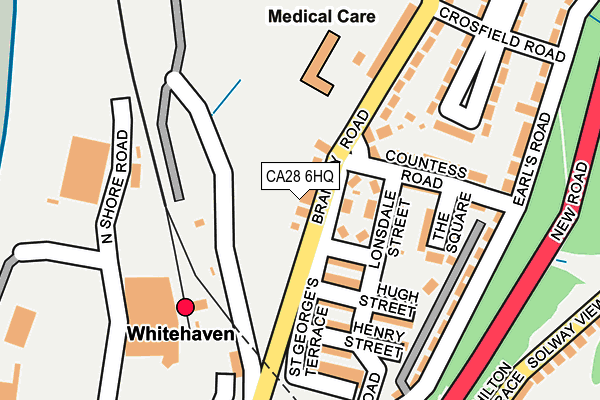 CA28 6HQ map - OS OpenMap – Local (Ordnance Survey)