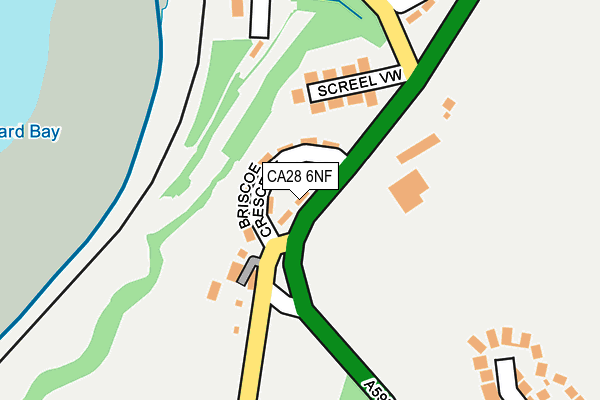 CA28 6NF map - OS OpenMap – Local (Ordnance Survey)
