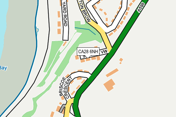 CA28 6NH map - OS OpenMap – Local (Ordnance Survey)